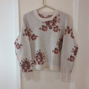 Knox Rose, Womans Sweater, Floral, Size M